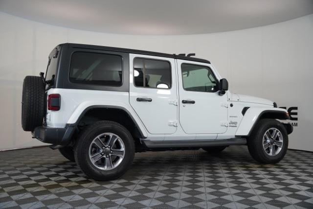 used 2022 Jeep Wrangler Unlimited car, priced at $28,923