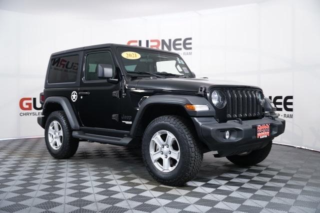 used 2021 Jeep Wrangler car, priced at $25,997