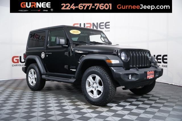 used 2021 Jeep Wrangler car, priced at $26,862