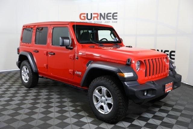 used 2021 Jeep Wrangler Unlimited car, priced at $28,500