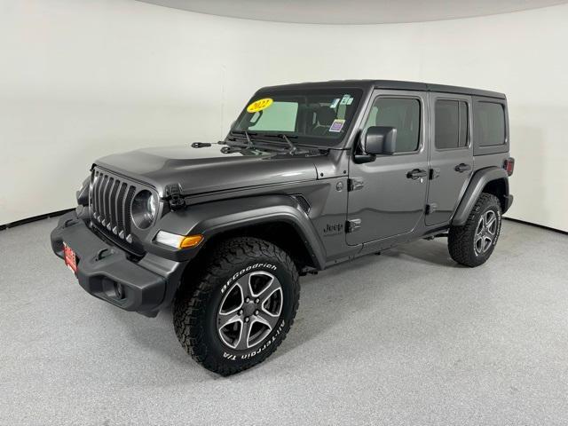used 2022 Jeep Wrangler Unlimited car, priced at $29,402