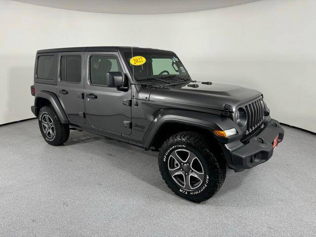 used 2022 Jeep Wrangler Unlimited car, priced at $29,402