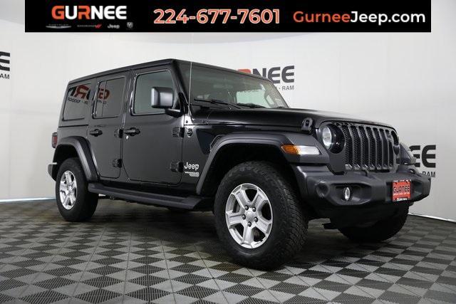 used 2021 Jeep Wrangler Unlimited car, priced at $33,698