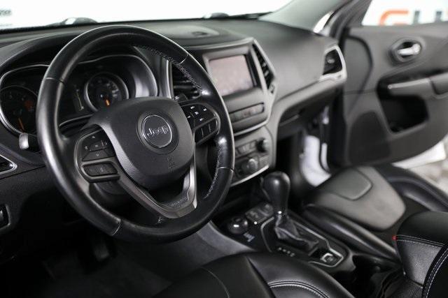 used 2021 Jeep Cherokee car, priced at $16,508