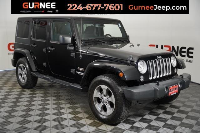 used 2017 Jeep Wrangler Unlimited car, priced at $21,788