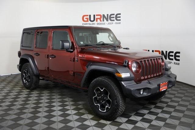 used 2021 Jeep Wrangler Unlimited car, priced at $21,500