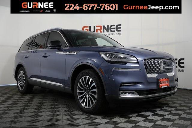 used 2021 Lincoln Aviator car, priced at $38,400