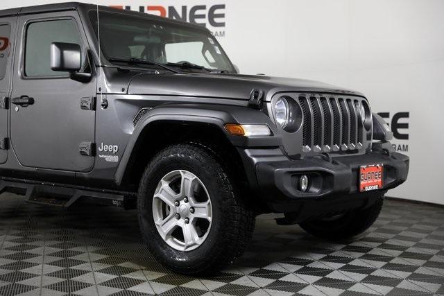 used 2018 Jeep Wrangler Unlimited car, priced at $23,998