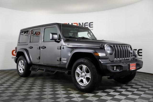 used 2018 Jeep Wrangler Unlimited car, priced at $23,998