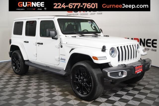 used 2021 Jeep Wrangler Unlimited 4xe car, priced at $39,998