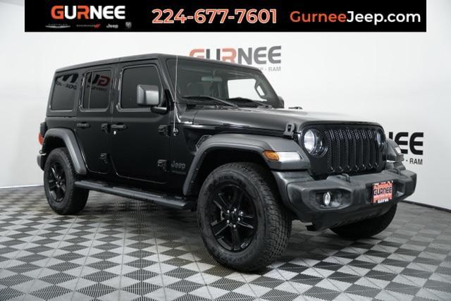 used 2021 Jeep Wrangler Unlimited car, priced at $29,649