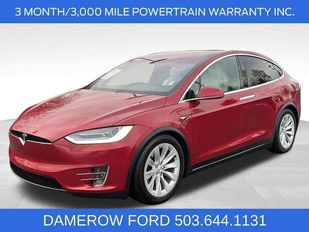 used 2020 Tesla Model X car, priced at $37,888