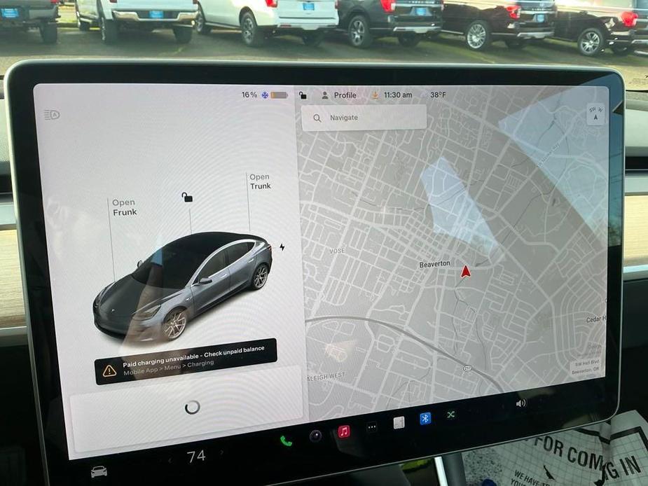 used 2018 Tesla Model 3 car, priced at $27,888