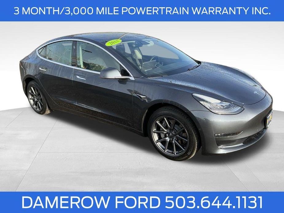 used 2018 Tesla Model 3 car, priced at $27,888