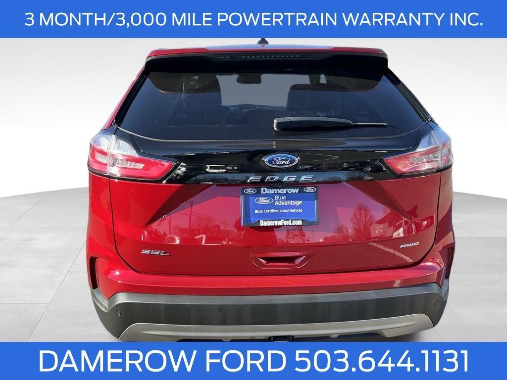 used 2021 Ford Edge car, priced at $25,854