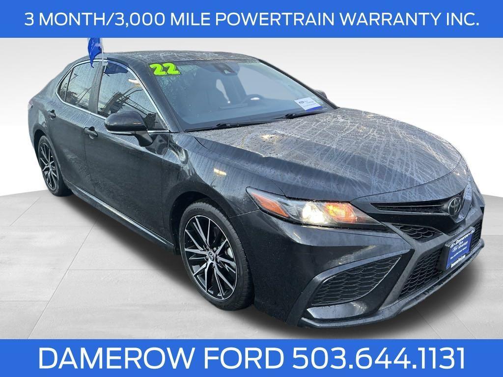 used 2022 Toyota Camry car, priced at $22,330