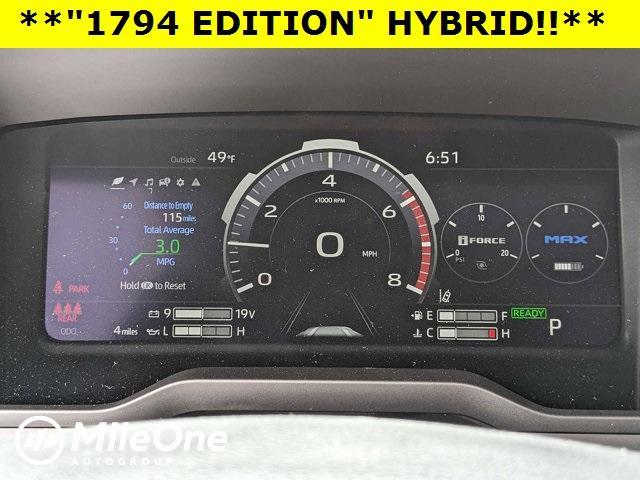 new 2024 Toyota Tundra Hybrid car, priced at $67,588