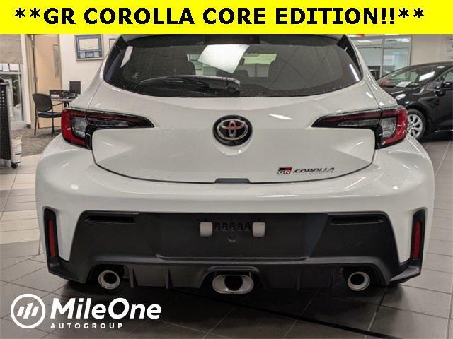 new 2025 Toyota GR Corolla car, priced at $41,718