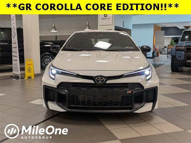 new 2025 Toyota GR Corolla car, priced at $41,718