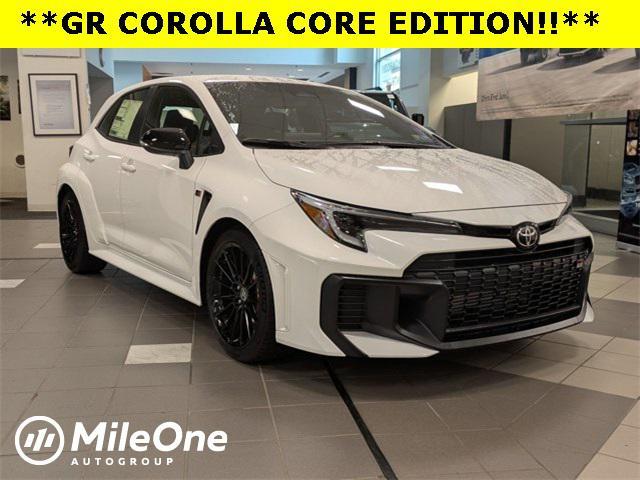 new 2025 Toyota GR Corolla car, priced at $41,718