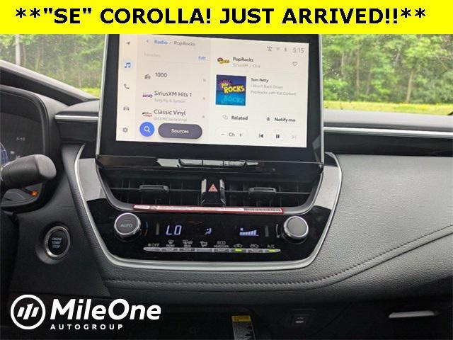 new 2025 Toyota Corolla car, priced at $27,139