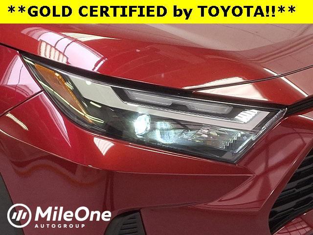used 2022 Toyota RAV4 car, priced at $30,500