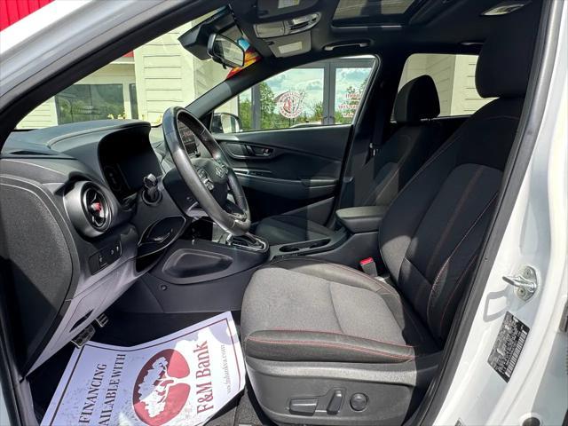 used 2022 Hyundai Kona car, priced at $23,950