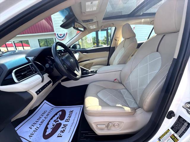 used 2018 Toyota Camry car, priced at $19,950