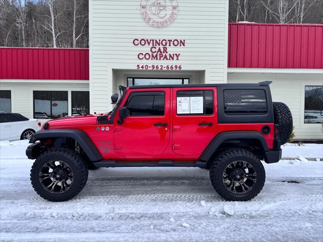 used 2018 Jeep Wrangler JK Unlimited car, priced at $27,950