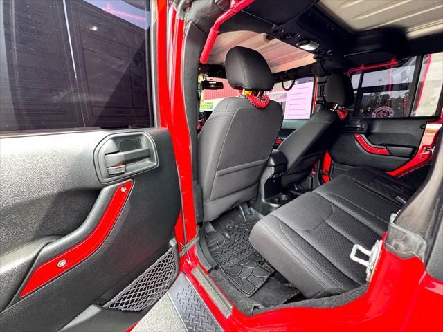 used 2018 Jeep Wrangler JK Unlimited car, priced at $27,950