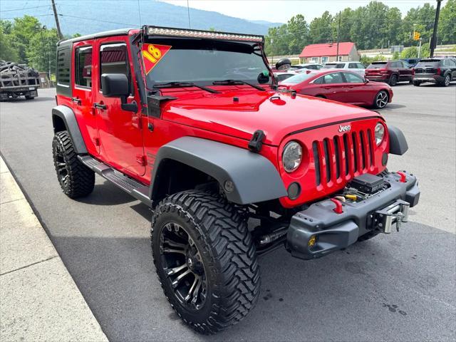 used 2018 Jeep Wrangler JK Unlimited car, priced at $27,950