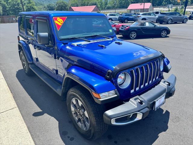 used 2018 Jeep Wrangler Unlimited car, priced at $31,950