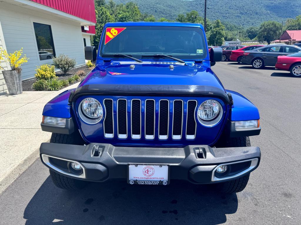 used 2018 Jeep Wrangler Unlimited car, priced at $31,950