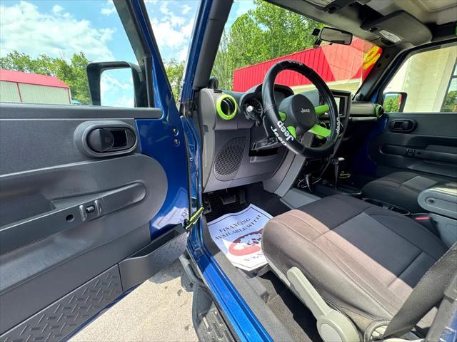 used 2010 Jeep Wrangler Unlimited car, priced at $13,950