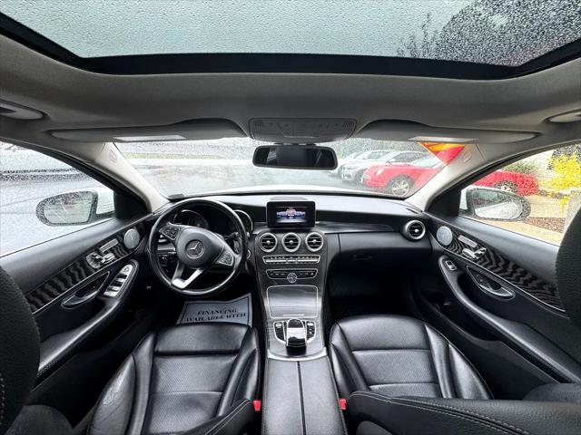 used 2015 Mercedes-Benz C-Class car, priced at $17,950