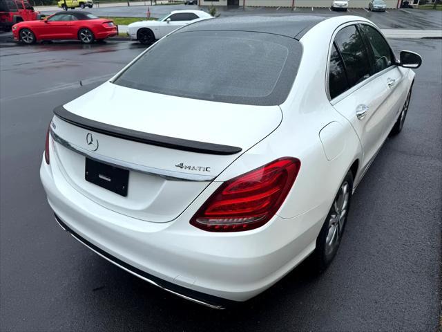 used 2015 Mercedes-Benz C-Class car, priced at $17,950