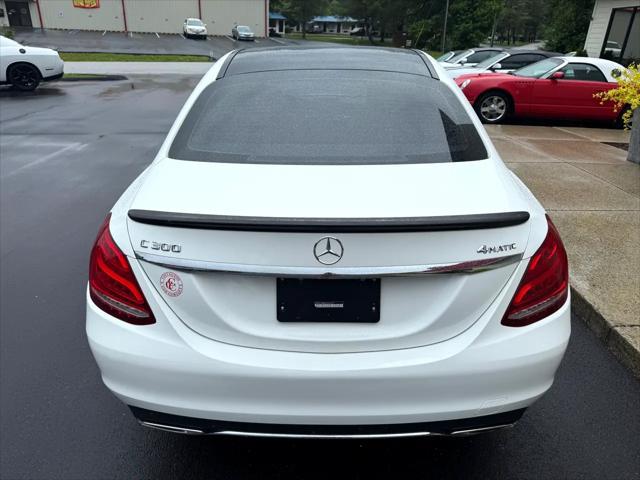 used 2015 Mercedes-Benz C-Class car, priced at $17,950