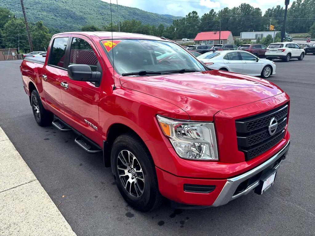 used 2021 Nissan Titan car, priced at $34,950