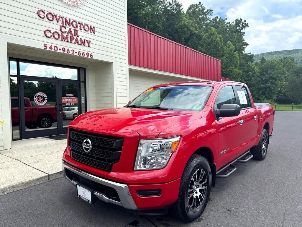 used 2021 Nissan Titan car, priced at $34,950