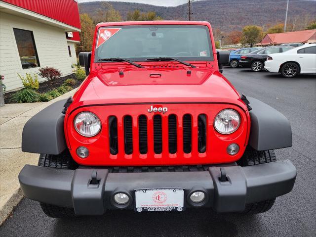 used 2016 Jeep Wrangler car, priced at $21,950