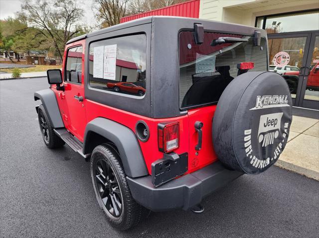 used 2016 Jeep Wrangler car, priced at $21,950