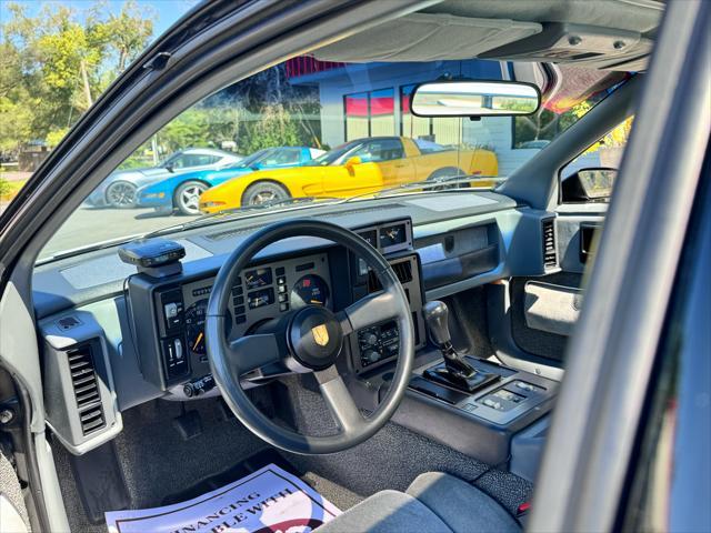 used 1987 Pontiac Fiero car, priced at $21,950