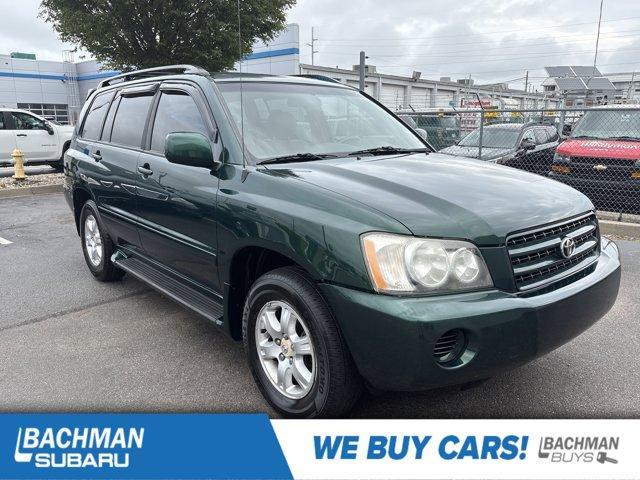 used 2003 Toyota Highlander car, priced at $5,000