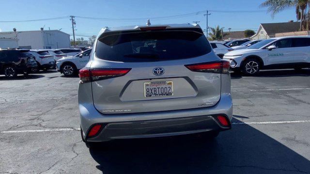 used 2021 Toyota Highlander Hybrid car, priced at $37,995