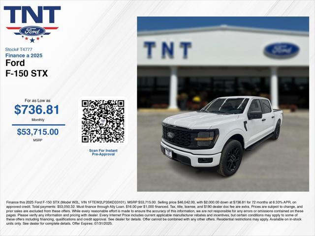 new 2025 Ford F-150 car