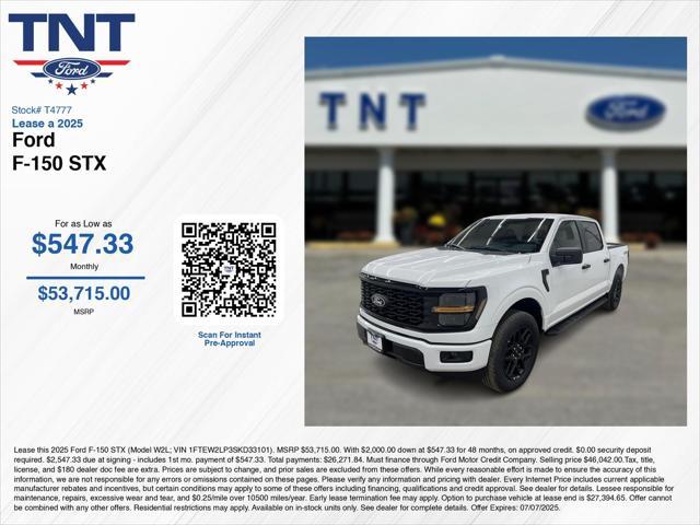 new 2025 Ford F-150 car