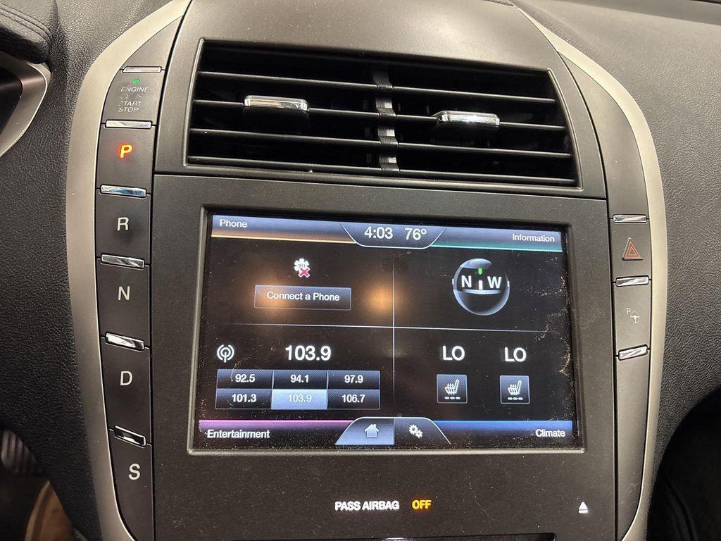 used 2015 Lincoln MKZ car, priced at $15,500