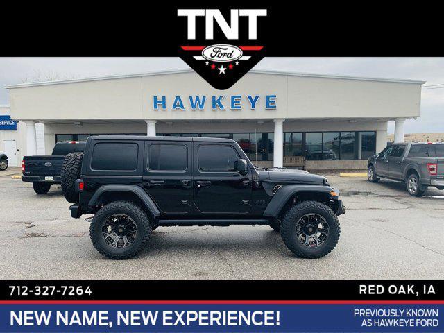 used 2021 Jeep Wrangler Unlimited car, priced at $47,997