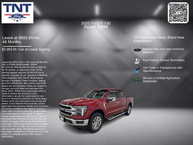 new 2025 Ford F-150 car