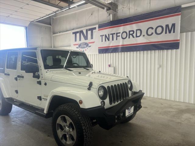 used 2015 Jeep Wrangler Unlimited car, priced at $17,997